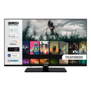 Telefunken TE40750B45I2KT TV 101,6 cm (40") Full HD Smart TV Wi-Fi Nero 250 cd/m² , 160459