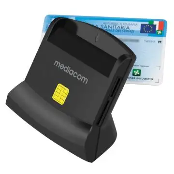 Mediacom MD-S401 lettore di card readers Interno USB 2.0 Nero , 139547