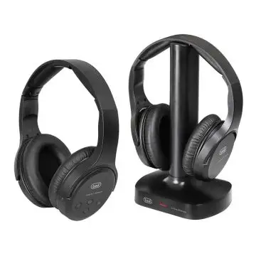 Trevi FRS 1580 TW Cuffie Con cavo e senza cavo A Padiglione TV Nero , 139384