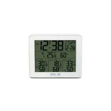 Explore Scientific WSH4003 Bianco LCD Batteria , 133249