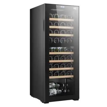 Melchioni Vermentino 36 C Dual Cantinetta vino con compressore Libera installazione Nero 36 bottiglia/bottiglie , 140560