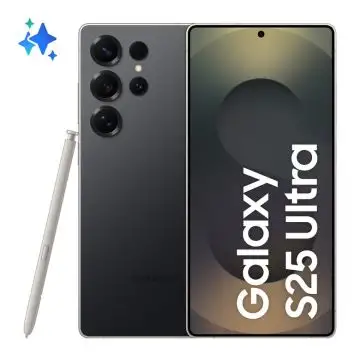 Samsung Galaxy S25 Ultra Smartphone AI, Display 6.9'' QHD+ Dynamic AMOLED 2X, Fotocamera 200MP, RAM 12GB, 1TB, 5.000 mAh, Titanium Black , 157120