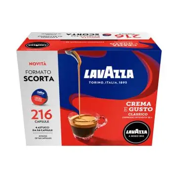 Lavazza A Modo Mio Crema e Gusto, 216 Capsule , 143267