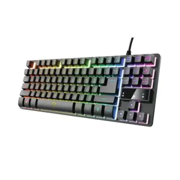 Trust GXT 833 Thado TKL tastiera Giocare USB QWERTY Italiano Nero , 155775