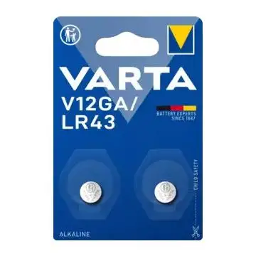 Varta V12GA Batteria monouso LR43 Alcalino , 140680