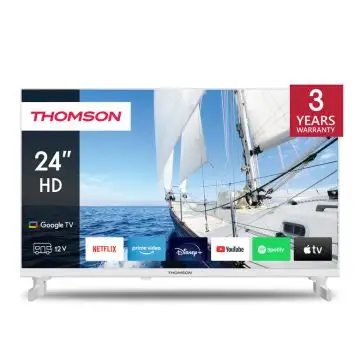 Thomson 24HG2S14CW Televisione Smart TV 24 Pollici Led Hd Wi-fi WXGA Bianco , 153951
