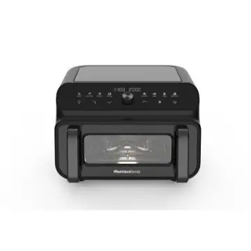 Melchioni Beatrice Friggitrice Ad Aria E Grill 10 Litri Fino a 230°c Acciaio Inox , 156666