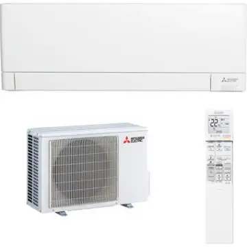 Mitsubishi Electric MUZ-AY25VG Condizionatore Fisso Unità Interna e Esterna Bianco , 146939