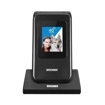 Brondi Amico Speciale Cellulare 4G Tasti Grandi SOS Display Nitido , 155929