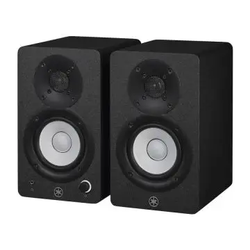 Yamaha HS3 Black Coppia Casse Amplificate RCA Jack XLR 52W 2vie T1,9 W9 BassReflex , 160439