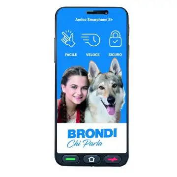 Brondi Amico Smartphone S+ Nero , 149598