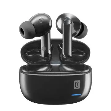 Cellularline ECLIPSE Cuffie True Wireless Stereo (TWS) In-ear Musica e Chiamate Bluetooth Nero , 148553
