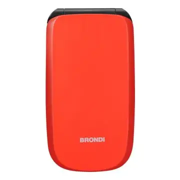 Brondi Raptor 7,11 cm (2.8") 106 g Nero, Arancione Telefono per anziani , 154655
