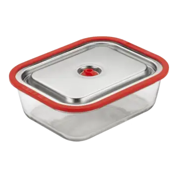 Contenitori sottovuoto Magic Vac ACO1138 Inox e Rosso , 154064