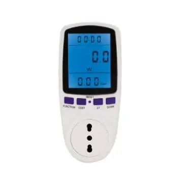 Kon.El.Co. 49.6930.76 contatore elettrico Elettronico A spina Bianco , 152103