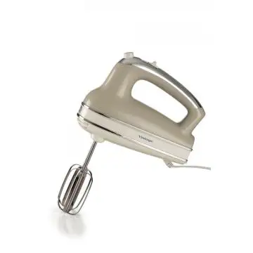 Ariete 1548 Sbattitore Vintage, 450W, 5 velocità, Funzione turbo, 2 fruste, Beige , 160011