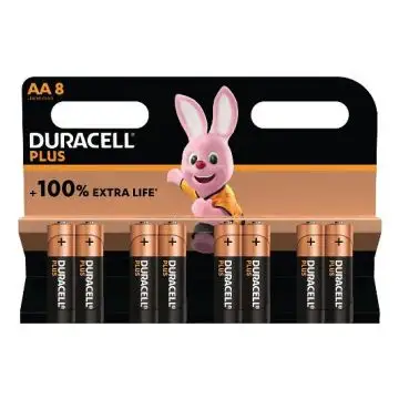 Duracell Plus Batteria monouso Stilo AA Alcalino , 161028