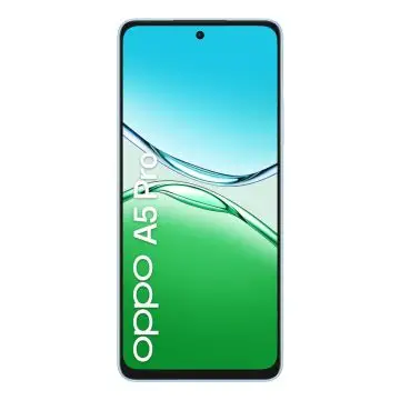 OPPO A5 Pro Smartphone, Foto AI 50MP, Frontale 8MP, Display 6.67” 90HZ LCD HD+, 5800mAh, RAM 8(Esp4GB/6GB/8GB)+ROM 256GB (esp1TB), IP69, [Versione Italia], Feather Blue , 158767