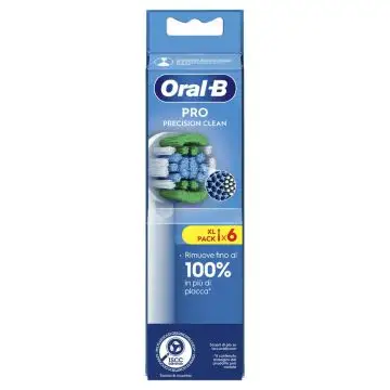 Oral-B Testine Di Ricambio Pro Precision Clean, 6 Testine , 147267