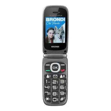 Brondi AMICO LEALE 6,1 cm (2.4") Nero , 154651