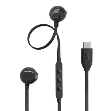 JBL Tune 305C Auricolare Cablato In-ear Musica e Chiamate USB tipo-C Nero , 153665