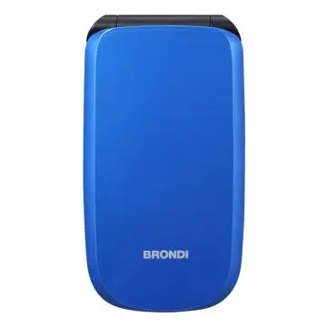 Brondi Raptor 7,11 cm (2.8") 106 g Nero, Blu Telefono per anziani , 154654