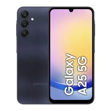 Samsung Galaxy A25 5G Display sAMOLED 6.5" FHD+, Android 14, 8GB RAM, 256GB, Batteria 5.000 mAh, Memoria espandibile fino a 1TB, Blue Black , 151065