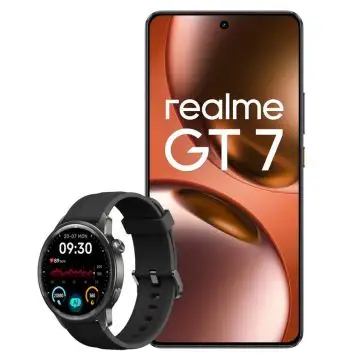 realme GT 7 17,2 cm (6.78") Doppia SIM Android 15 5G USB tipo-C 12 GB 512 GB 7000 mAh Nero , 160117