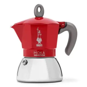 Bialetti MOKA INDUCTION RED 4 TZ , 162256