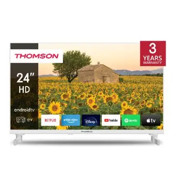 Thomson 24HA2S13CW Android TV 24'' HD White 12V , 152906