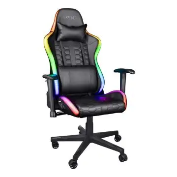 Trust GXT 716 Rizza Sedia per gaming universale Sedia tappezzata Nero , 160449