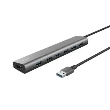 Trust Halyx USB 3.2 Gen 1 (3.1 Gen 1) Type-A 5000 Mbit/s Argento , 151655