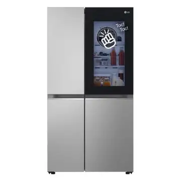 LG InstaView GSVV80PYLL frigorifero side-by-side Libera installazione 655 L E Argento , 161178