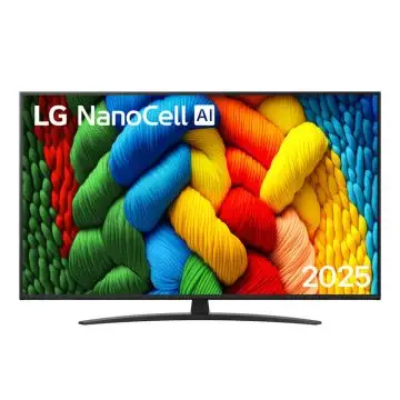 LG NanoCell AI 55NANO81A6A TV Serie NANO81 55'' 4K, α7 Gen8, HDR10, 20W, 3 HDMI con Game Optimizer, Smart TV WebOS 25 , 160926