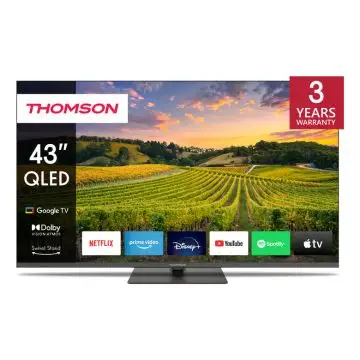 Thomson 43QG5C14 TV 109,2 cm (43") 4K Ultra HD Smart TV Wi-Fi Nero , 161280