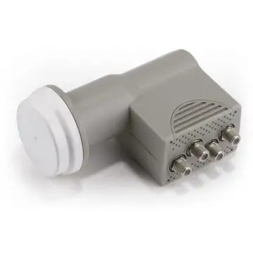 TELE System TS401F convertitori abbassatore di frequenza Low Noise Block (LNB) 10,7 - 11,7 GHz Grigio, Bianco , 117893