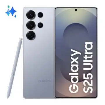 Samsung Galaxy S25 Ultra Smartphone AI, Display 6.9'' QHD+ Dynamic AMOLED 2X, Fotocamera 200MP, RAM 12GB, 1TB, 5.000 mAh, Titanium Silverblue , 157122