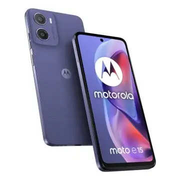 Motorola moto e15 16,9 cm (6.67") Doppia SIM Android 14 Go edition 4G Smartphone  USB tipo-C 2 GB 64 GB 5200 mAh Lavanda , 161774
