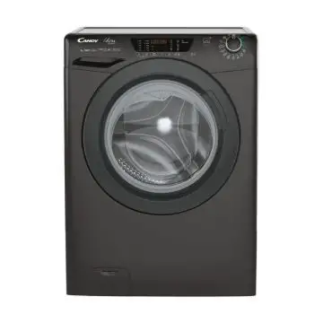 Candy Ultra Hygiene HE1584TWMBB6-S lavatrice Caricamento frontale 8 kg 1500 Giri/min Nero , 154752