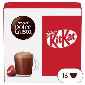 Nestle Dolce Gusto KitKat Capsule caffè Non tostati 16 pz , 156817