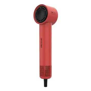 Cecotec IoniCare RockStar Style Asciugacapelli 1500 W Nero, Rosso , 157716