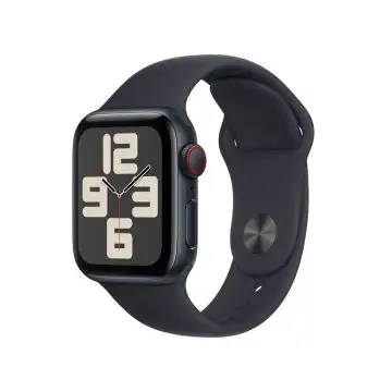 Apple Watch SE GPS + Cellular Cassa 40mm in Alluminio Mezzanotte con Cinturino Sport Mezzanotte - S/M , 149812
