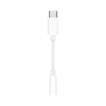 Apple MW2Q3ZM/A adattatore per inversione del genere dei cavi USB-C 3.5mm Bianco , 154966