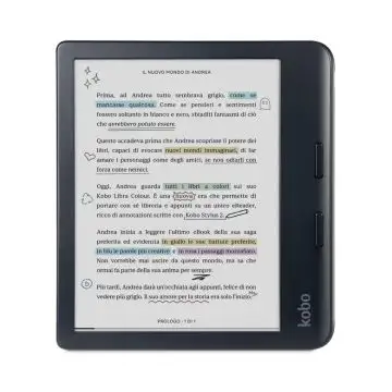 Rakuten Kobo Libra Colour lettore e-book Touch screen 32 GB Wi-Fi Nero , 153393