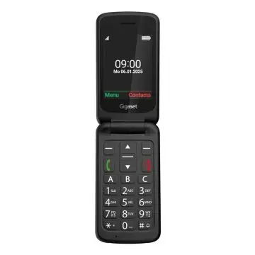 Gigaset GL595 7,11 cm (2.8") 114 g Nero Telefono per anziani , 160989