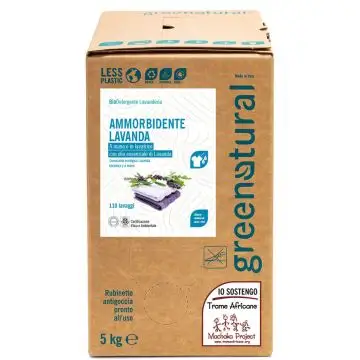 Greenatural BAG505 detersivo per bucato Universale Ammorbidente 5 kg , 157852