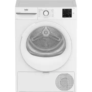 Beko BMT491WI_IT, Asciugatrice 9kg, Classe C, Linea Estetica NX, motore inverter, Display digitale, colore Bianco, oblò Bianco , 160952