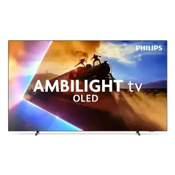 Philips 55OLED770 Televisione 55" OLED, Smart TV 4K, Wi-Fi, Nero , 160343