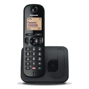 Panasonic KX-TGC250JTB telefono Telefono DECT Identificatore di chiamata Nero , 153894