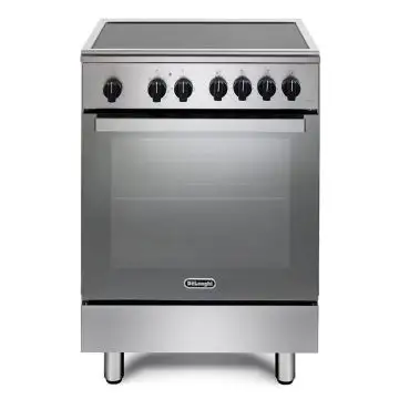De’Longhi DMX 64 INL cucina A Elettrico Piano cottura a induzione Nero, Acciaio inox , 151530